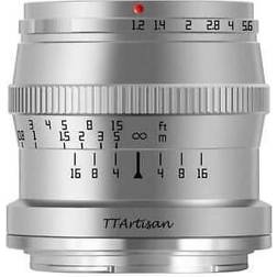 TTArtisan 50mm f/1,2 silber Fujifilm X