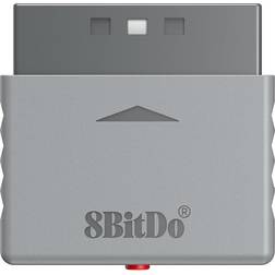 8Bitdo Retro Receiver for PS1 PS2 and Windows, Compatible with Xbox Series Controller, Xbox One Bluetooth Controller, Switch Pro and PS5/PS4 Controller