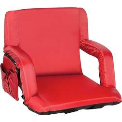 Flash Furniture Malta Portable Lightweight Reclining Stadium Chair Set of 1