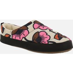Regatta Lightweight Women's Pink, White and Brown Floral Orla Kiely Tent Mule