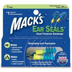 NRS Mack s Ear Seals Dual Purpose Earplugs 1 Pair
