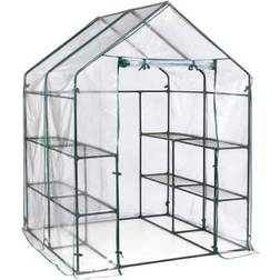Small Greenhouse 5x5ft Stainless Steel PVC Plastic