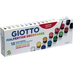 Giotto Schulmalfarben farbsortiert 13x 18,0 ml