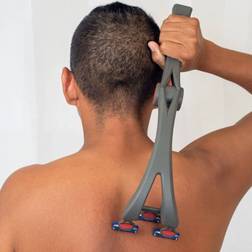 Backrover back shaver for men razor extension handle for 3 5-blade cartridg