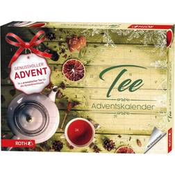 Roth Tee Adventskalender gefüllt