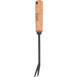 ames 2447000 Tempered Steel Hand Weeder with Wood Handle 12-Inch