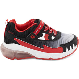 Stride Rite Kid's Jaws Light-Up Sneakers - Black/Red