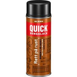 Quick Bengalack Rett rust spray Metallmaling Svart