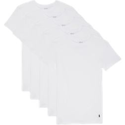 Polo Ralph Lauren Slim Fit Crews T-shirt 5-packs - White