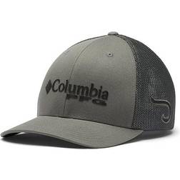 Columbia PFG Logo Mesh Ball Cap High Crown - Titanium/Black/Hook
