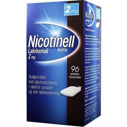 Nicotinell Tyggegummi 2 mg Lakris 96