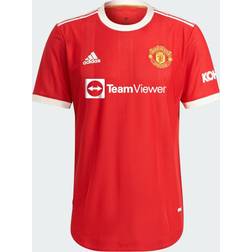 adidas 2021-22 Manchester United Authentic Home jersey Red-White