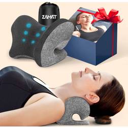 Zamat neck and shoulder relaxer with magnetic therapy pillowcase, neck stretc