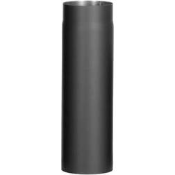 FIREFIX Rauchrohr, ØxL: 13 x 50 cm, Stärke: 2 mm, Stahl schwarz