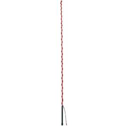 Weaver Lunge Whip w/Rubber Handle Red