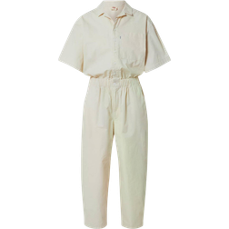 Levi's Scrunchie Plain Jumpsuit - White