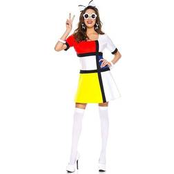 Music Legs Sexy '60s Mod Muse Costume for Women