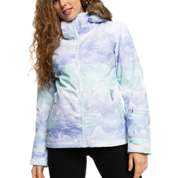 Roxy Women's Ski Insulated Snow Jacket - Fair Aqua Seous