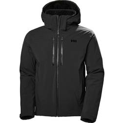 Helly Hansen Men’s Alpha Lifaloft Insulated Ski Jacket - Black