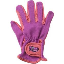 24-69 Embroidered Kids Riding Gloves