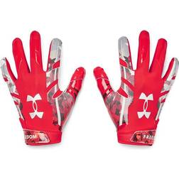 Under Armour Men's F8 Football Glove Red/White/Blue
