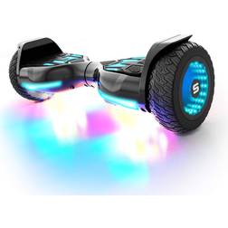 Swagtron SWAGBOARD WARRIOR XL Off-Road Bluetooth Hoverboard Black