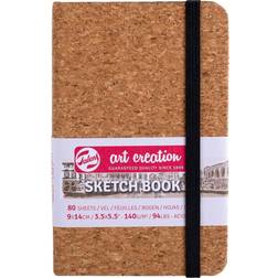 Talens Art Creation Sketchbook Cork 9x14cm 140g 80 sheets