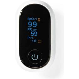 Nedis Smart pulse oximeter misst blutsauerstoff spo2 pulsfrequenz perfusionsindex
