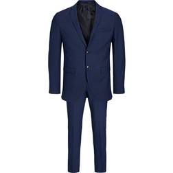 Jack & Jones Solaris Super Slim Fit Suit - Blue/Medieval Blue
