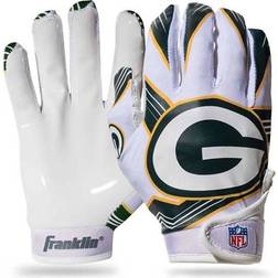 Franklin Sports Youth Green Bay Packers Receiver Gloves