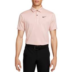 Nike Men's Dri-FIT Tour Solid Golf Polo, Medium, Pink Oxford