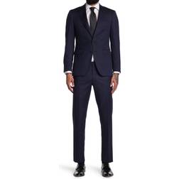 Alton Lane Men's Tailored Fit Suit Navy