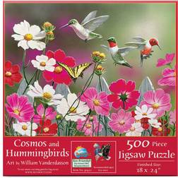 Sunsout Cosmos & Hummingbirds 500 Pieces