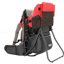 ClevrPlus cross country baby backpack hiking child carrier toddler red