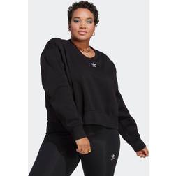 adidas Originals Plus Adicolor Essentials Crew Sweatshirt Black Black