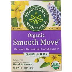Traditional Medicinals Organic Smooth Move Herbal Tea Bags 1.1oz 16 6