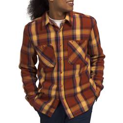 The North Face Men's Valley Twill Flannel Brown Bold