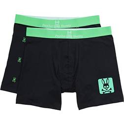 Psycho Bunny 2-Pack Boxer Brief Neon Green Men's Underwear Green