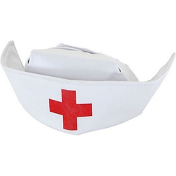 Elope Nurse Costume Cap for Women White