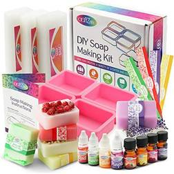 Soap making kit diy kits for adults and kids soap making supplies includes