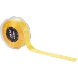 Jam Paper Double Faced Satin Ribbon Sold Individually Yellow Yellow