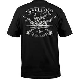 Salt Life Octo Spears Short-Sleeve T-Shirt for Men Black