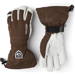 Hestra Army Leather Heli Ski 5-Finger Gloves - Espresso