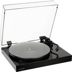 Fluance Vinyl Turntable Record Player Anti-Resonant Platter Acrylic Mat Preamp