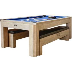 Hathaway Newport 7ft Pool Table Combo Set with Benches