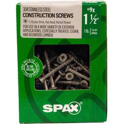 Spax No. 9 Label X Head Construction Screws 155