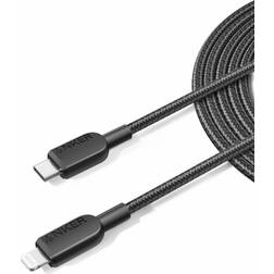 Anker USB C to Lightning Cable, 310 USB-C Braided Black, MFi Charging iPhone 14