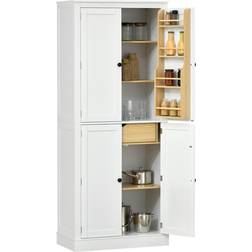 Homcom Kitchen Pantry Storage Cabinet 29.5x71.8"