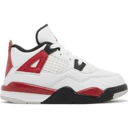 Nike Air Jordan 4 Retro TD - White/Fire Red/Black/Neutral Grey