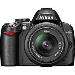 Nikon D3000 + 18-55mm VR